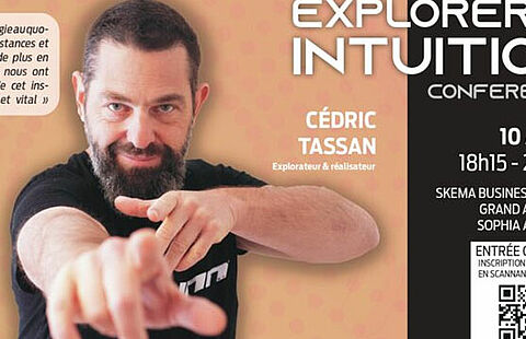Photo de la conférence Explorer son intuition avec Cédric Tassan